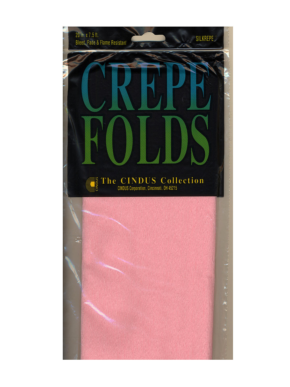 Crepe Paper Folds Baby Pink