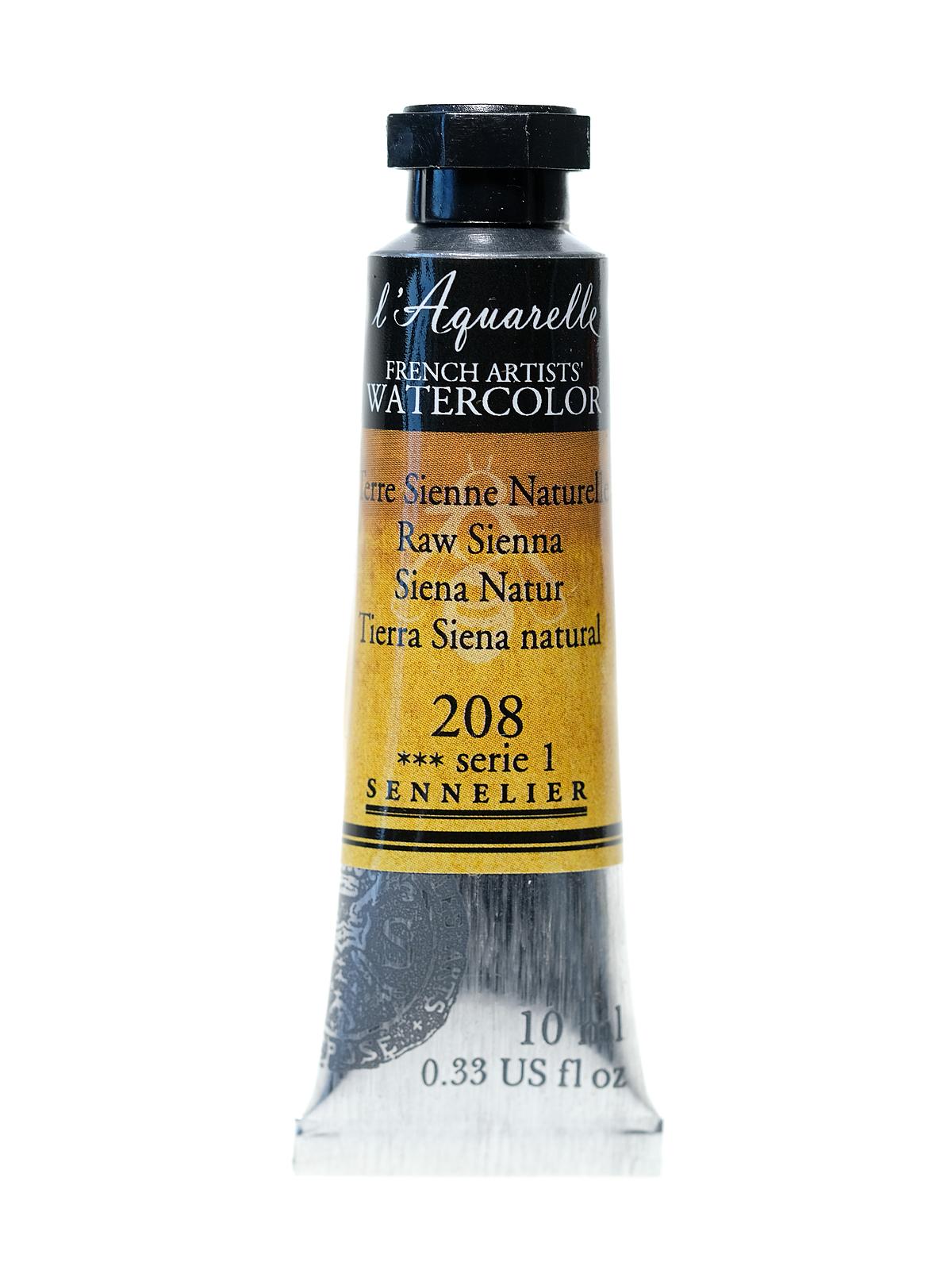 L'Aquarelle French Artists' Watercolor raw sienna 10 ml C89