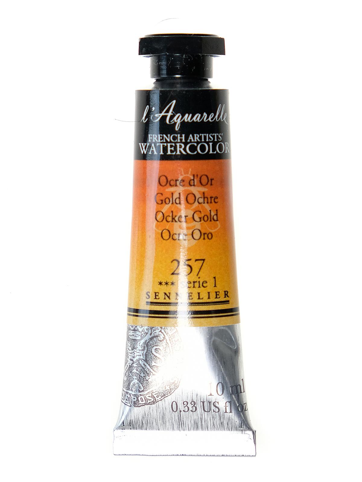 L'Aquarelle French Artists' Watercolor gold ochre 10 ml C79