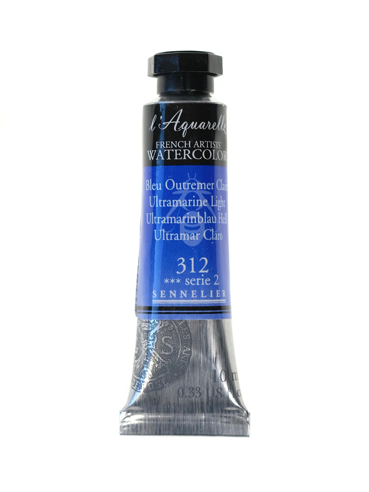 L'Aquarelle French Artists' Watercolor ultramarine light 10 ml C51