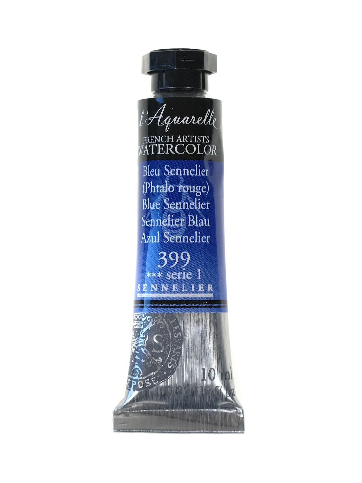 L'Aquarelle French Artists' Watercolor Sennelier blue 10 ml C52