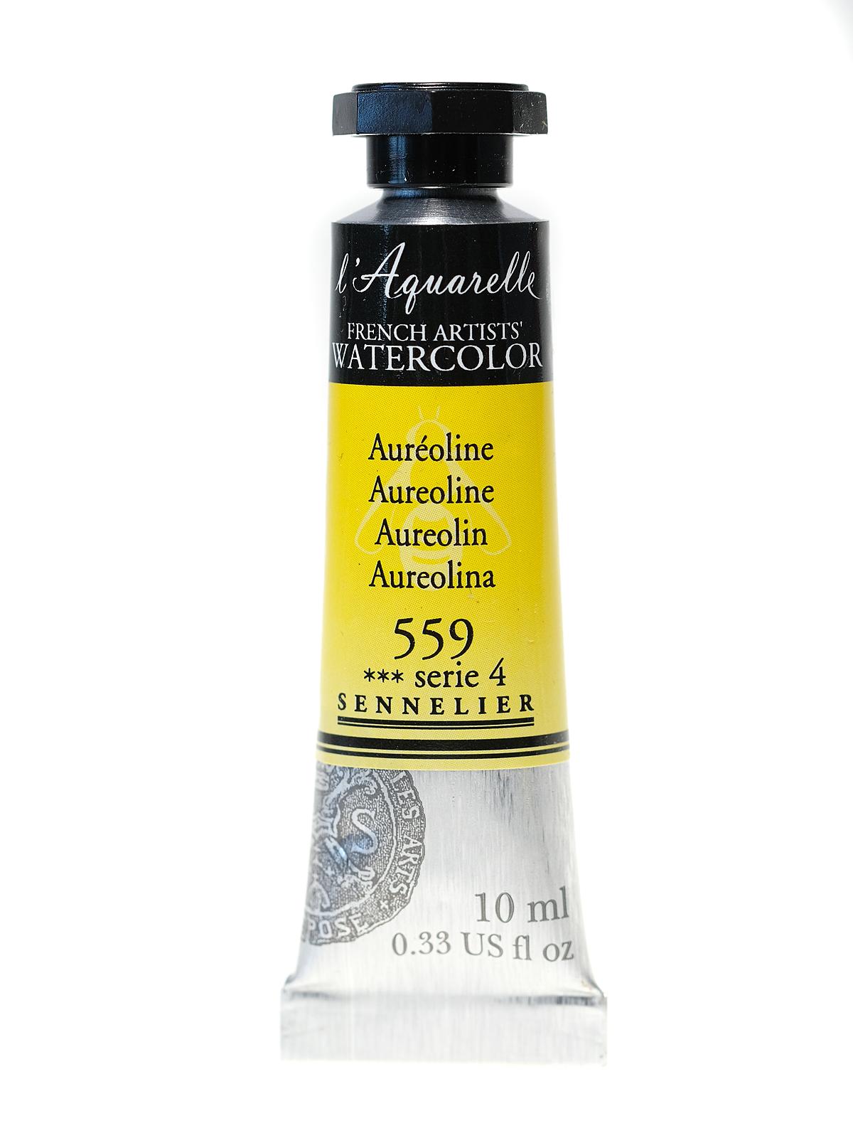 L'Aquarelle French Artists' Watercolor aureolin 10 ml C5