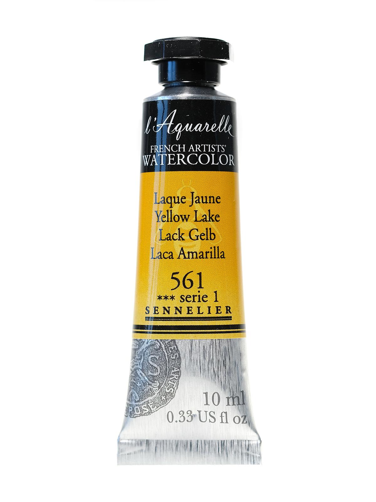 L'Aquarelle French Artists' Watercolor yellow lake 10 ml C17