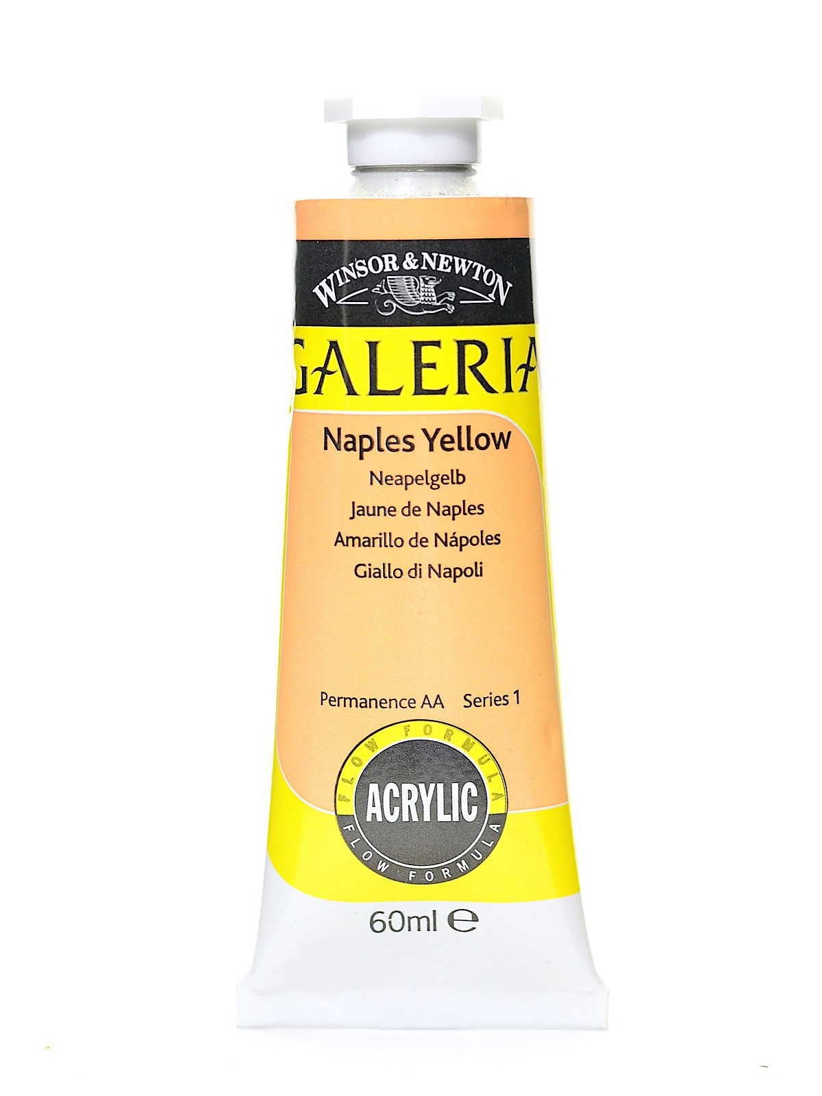 Galeria Flow Formula Acrylic Colours Naples yellow 60 ml 422