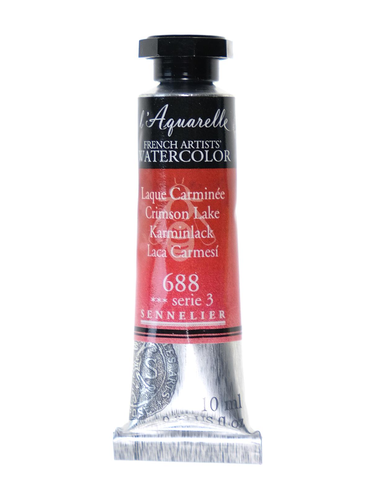 L'Aquarelle French Artists' Watercolor crimson lake 10 ml C33