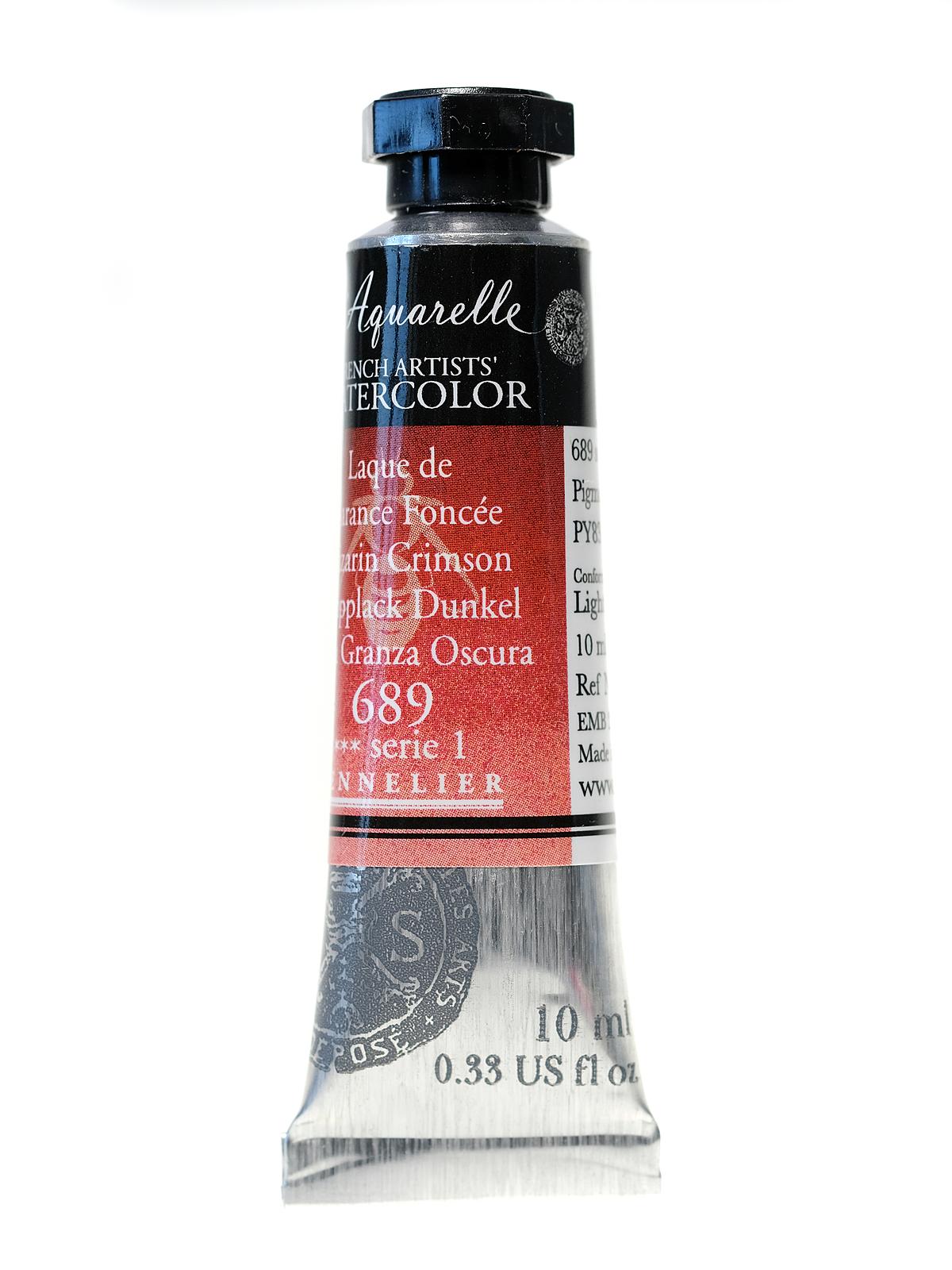 L'Aquarelle French Artists' Watercolor alizarin crimson 10 ml C31