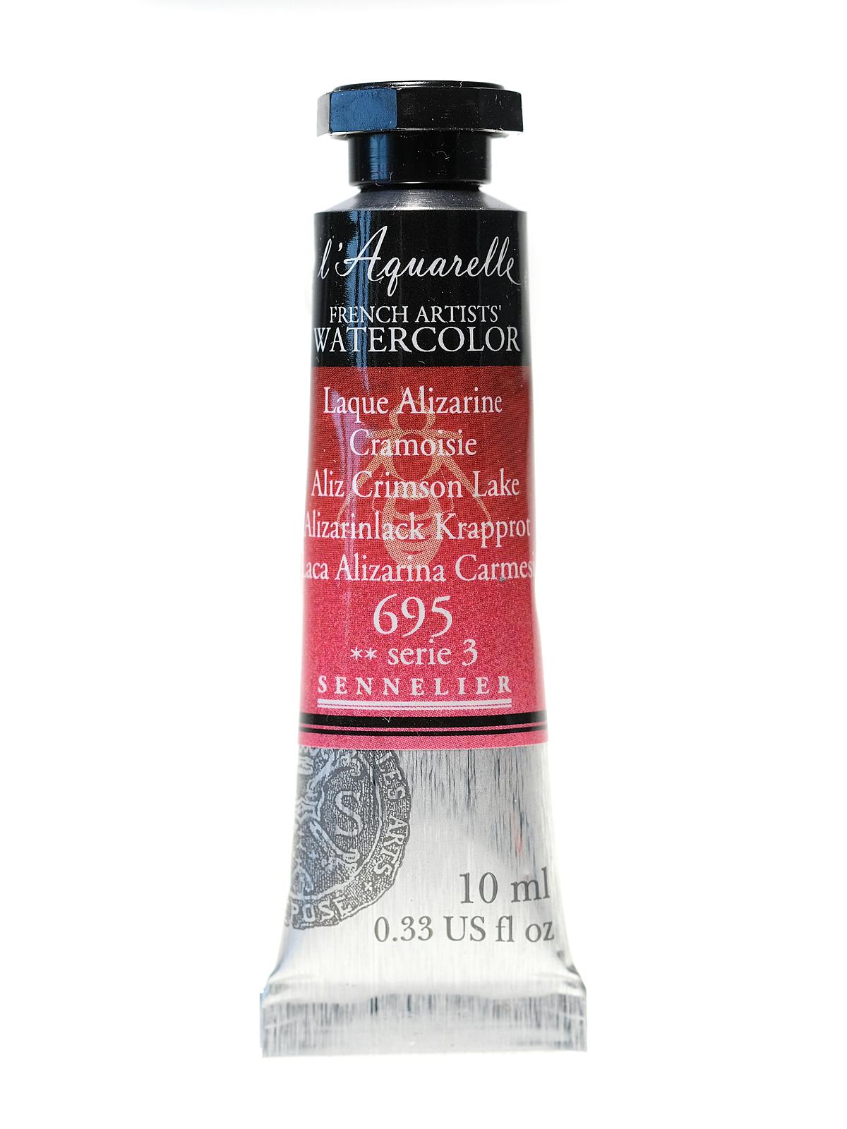 L'Aquarelle French Artists' Watercolor alizarin crimson lake 10 ml C29