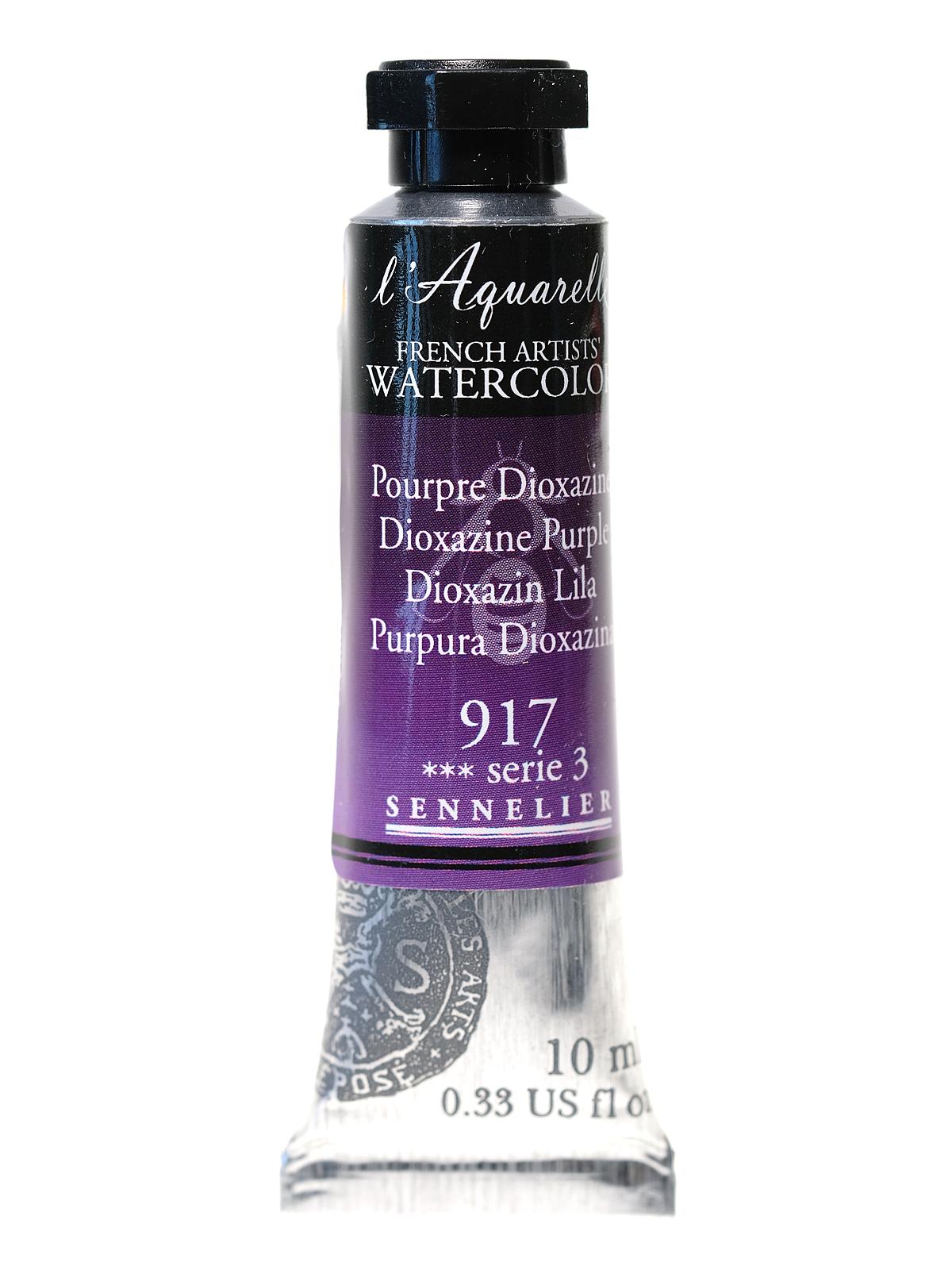 L'Aquarelle French Artists' Watercolor dioxazine purple 10 ml C43