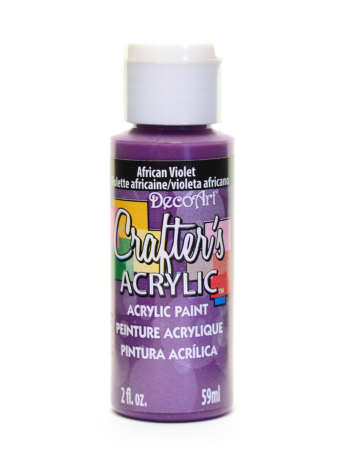 Crafters Acrylic 2 Oz African Violet
