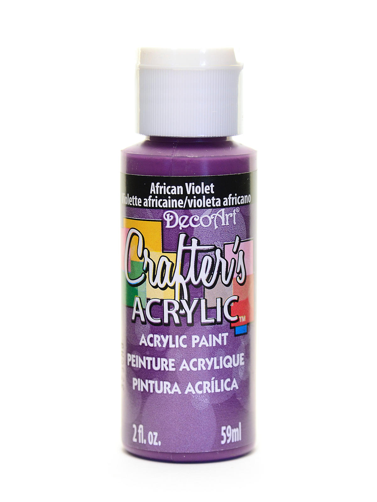 Crafters Acrylic 2 oz African violet