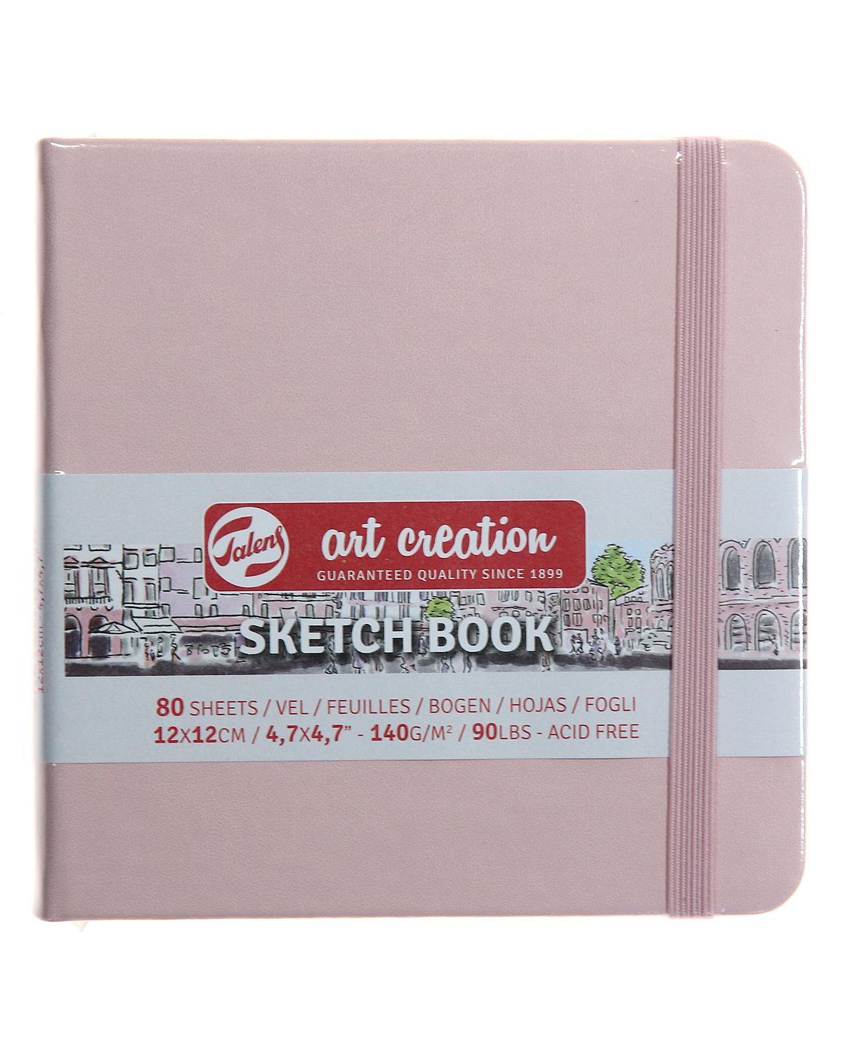 Art Creations Sketchbooks 140 g pastel pink 12 cm x 12 cm