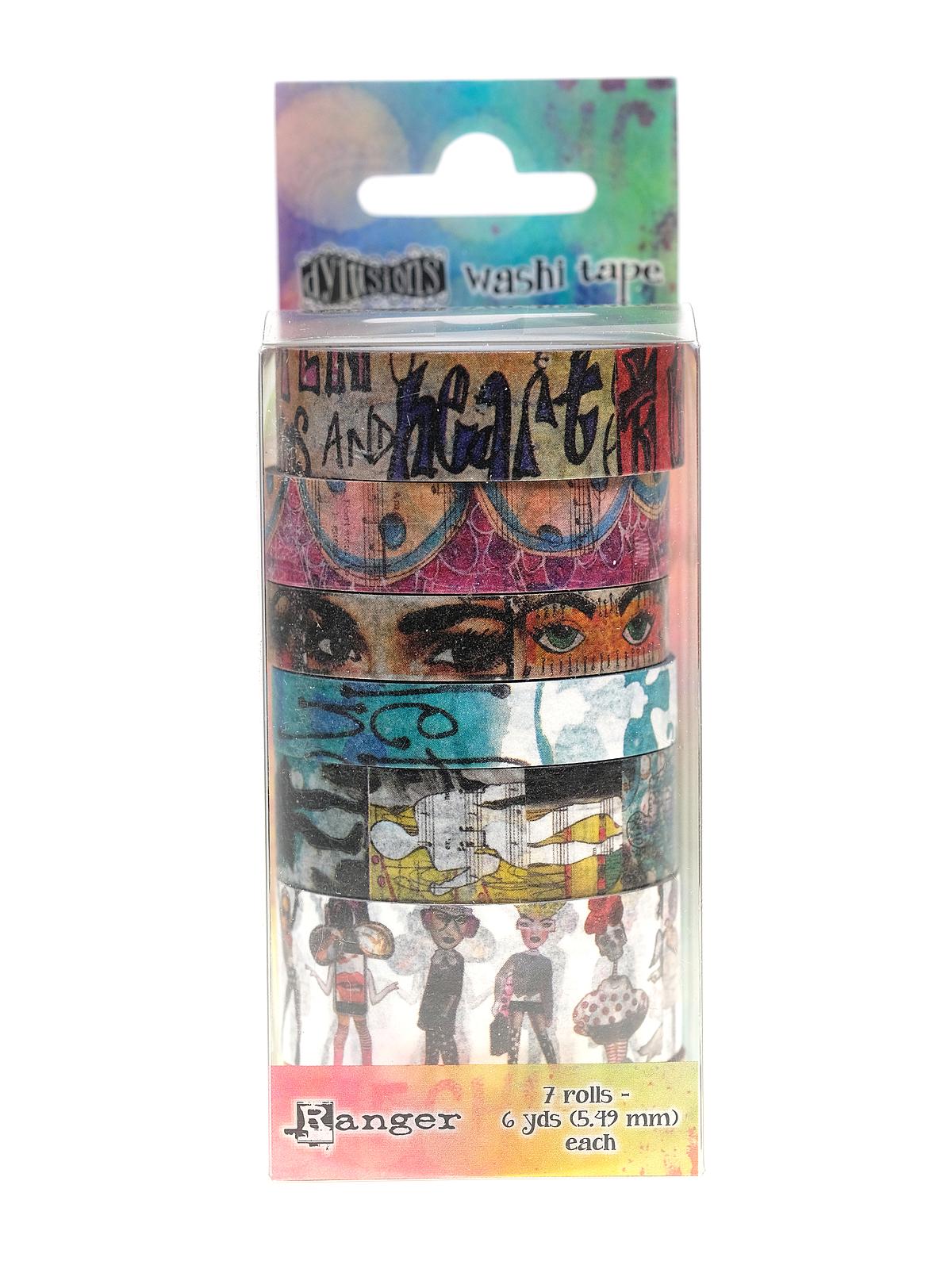 Dylusions Washi Tape set #2 6 rolls