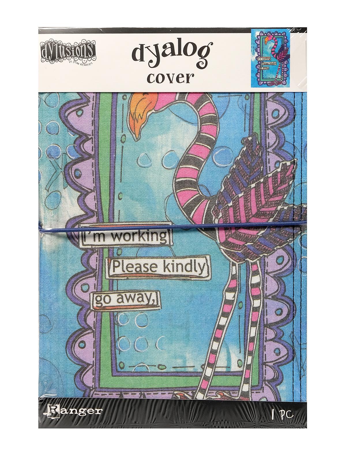 Dylusions Dyalog printed cover frame each