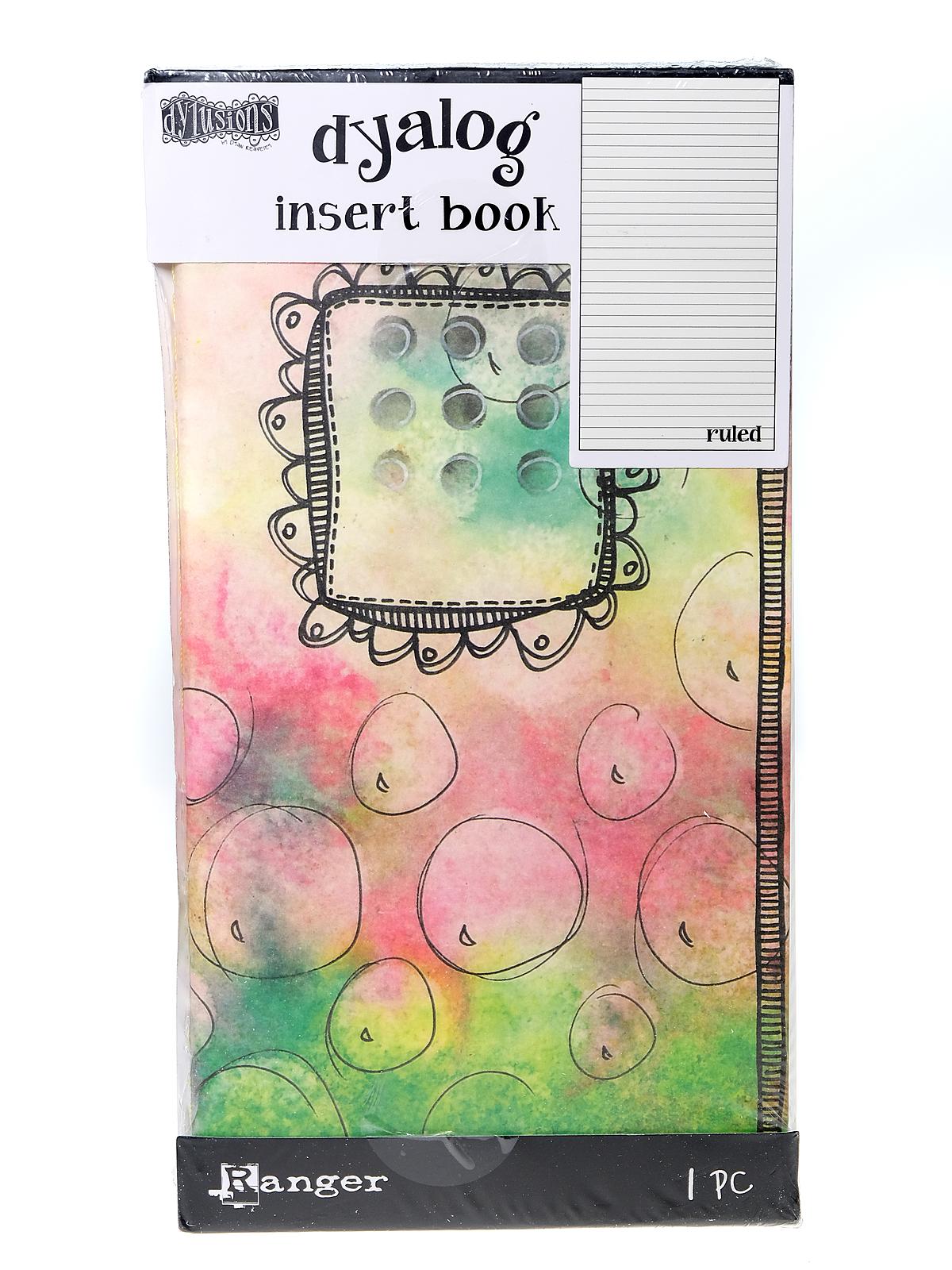 Dylusions Dyalog insert book ruled 24 pages