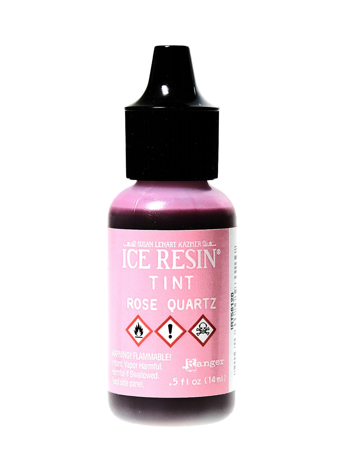 ICE Resin Tints 0.5 oz. bottle rose quartz