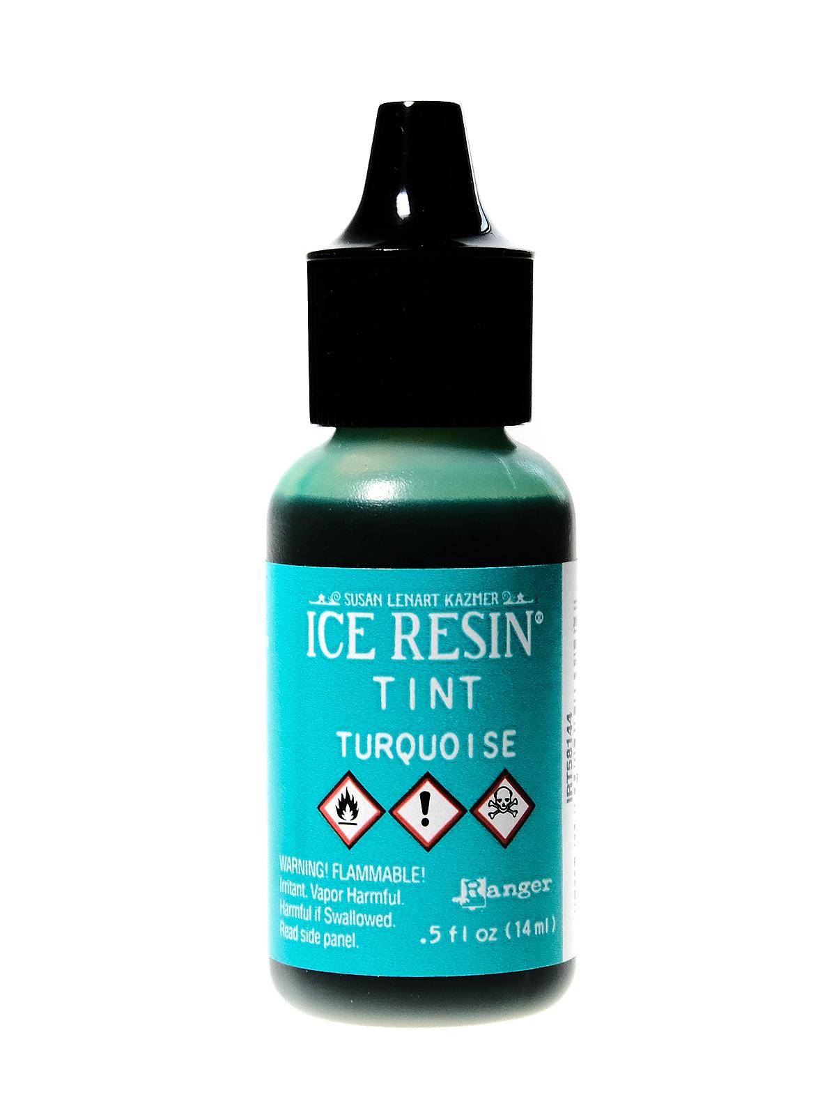 ICE Resin Tints 0.5 oz. bottle turquoise