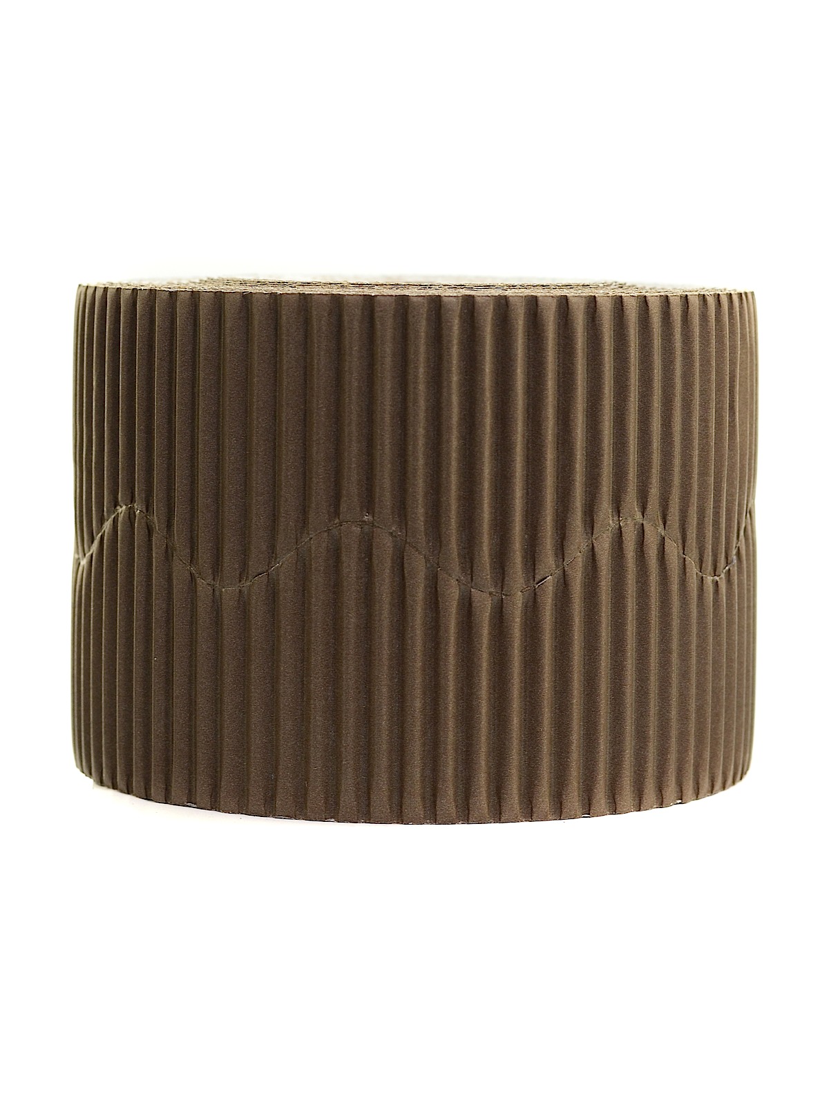 Bordette Corrugated Roll brown