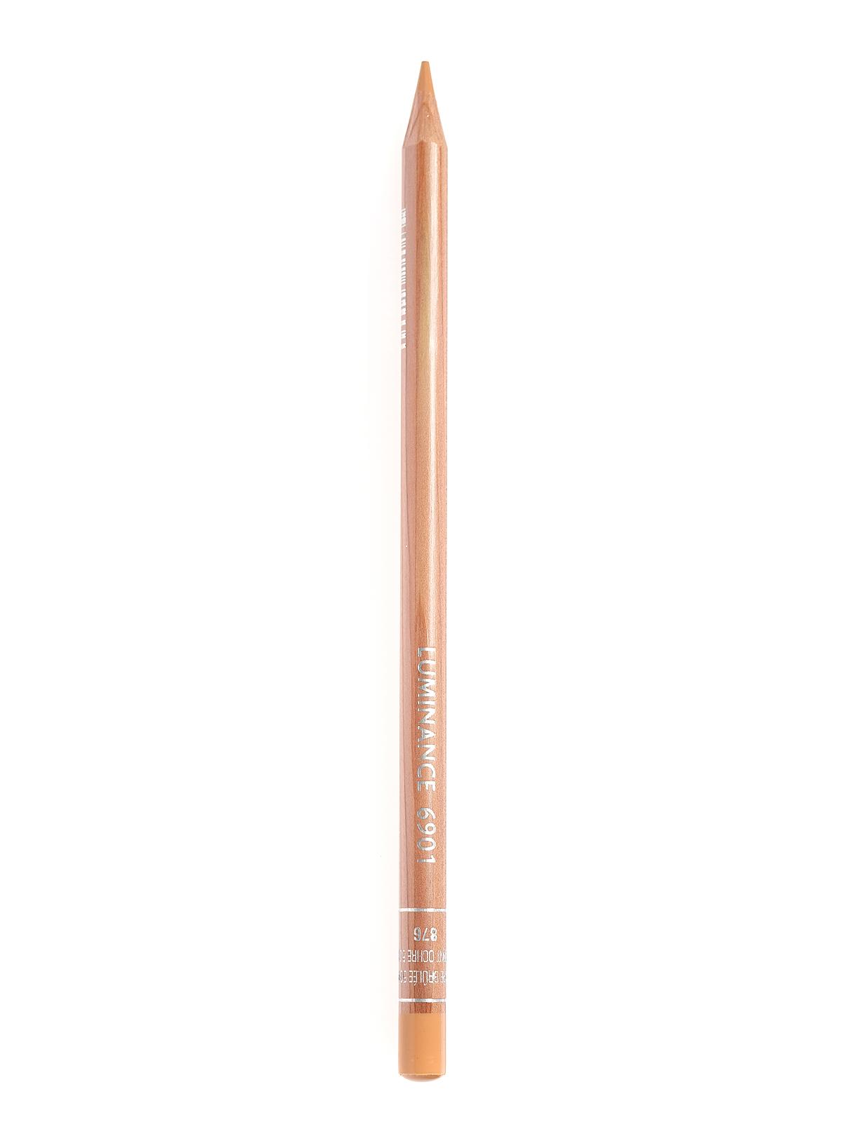 Professional Luminance Colored Pencils burnt ochre 50% 876