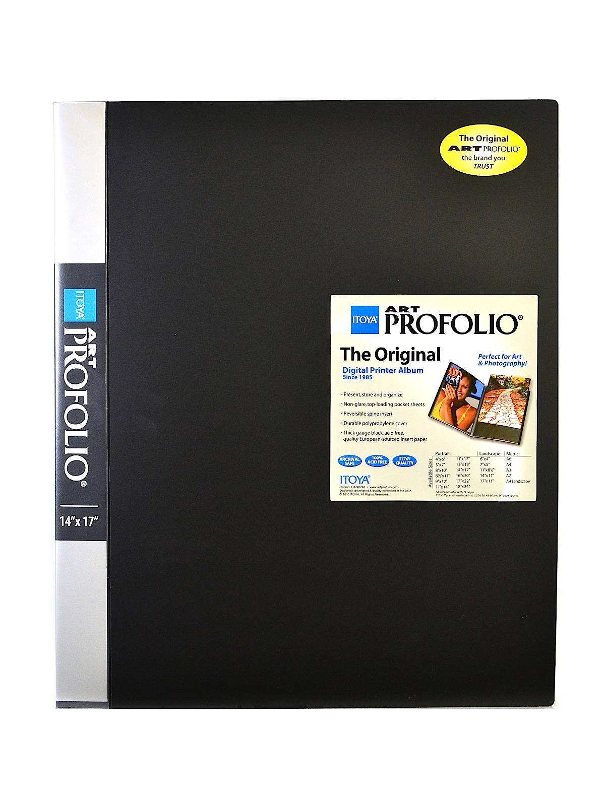 Art Profolio Storage & Display Book 14 in. x 17 in. 24