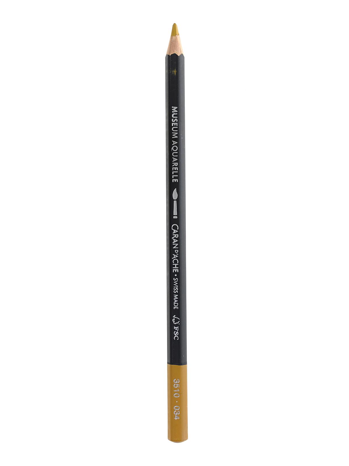 Museum Aquarelle Colored Pencils yellow ochre 034