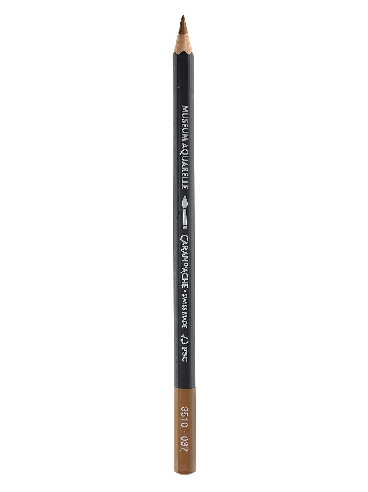 Museum Aquarelle Colored Pencils brown ochre 037