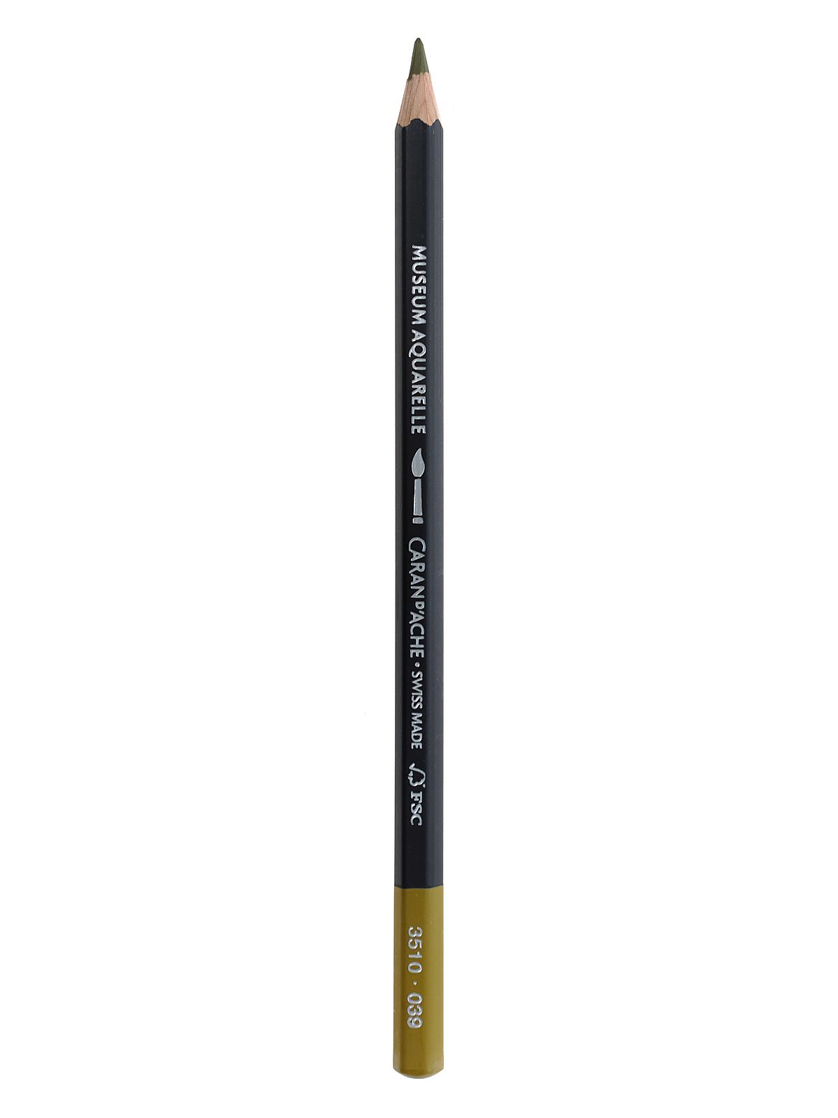 Museum Aquarelle Colored Pencils olive brown 039