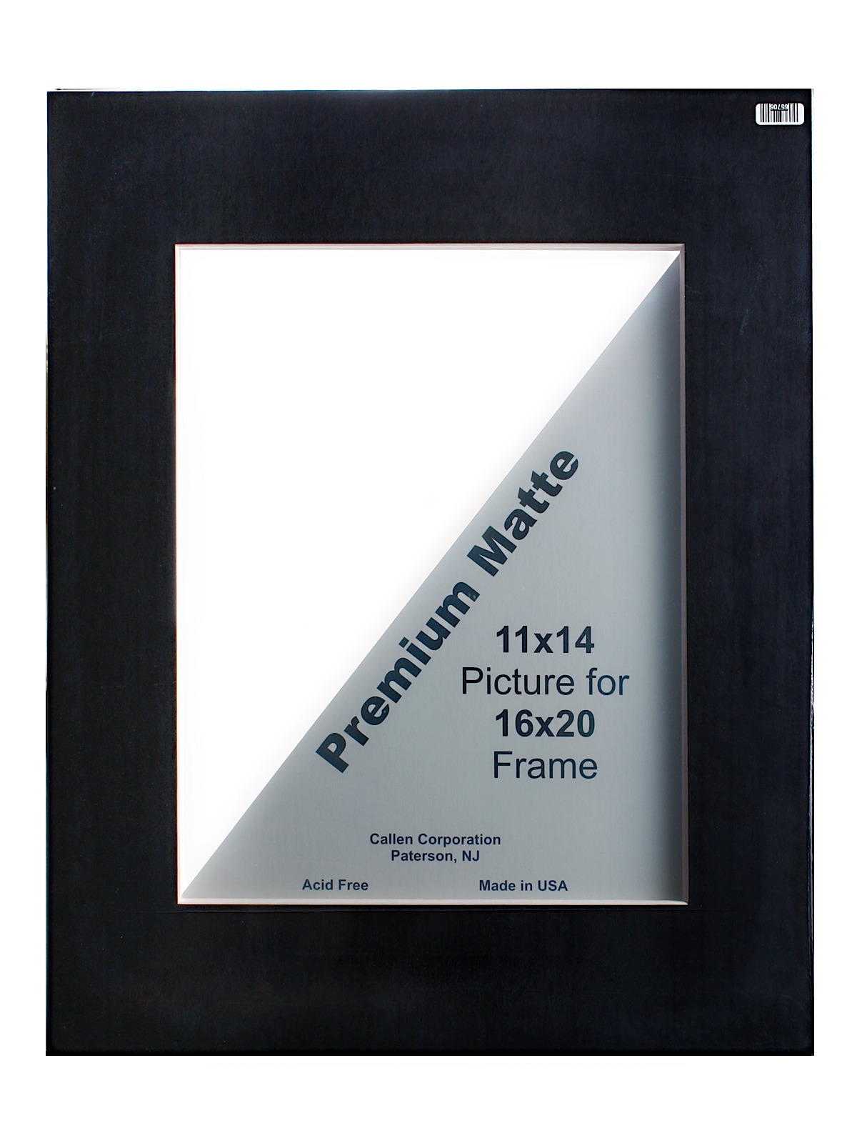 Pre-Cut Mats black 16 in. x 20 in. pack of 10