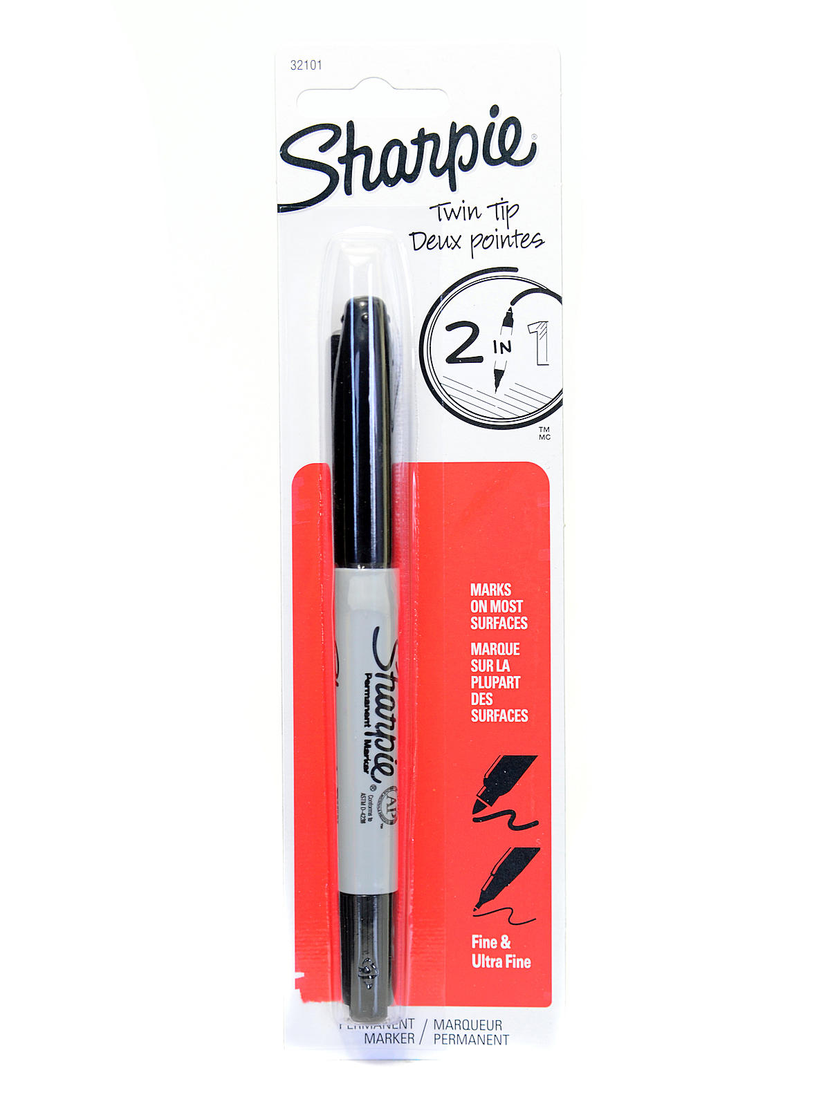 Twin Tip Markers black