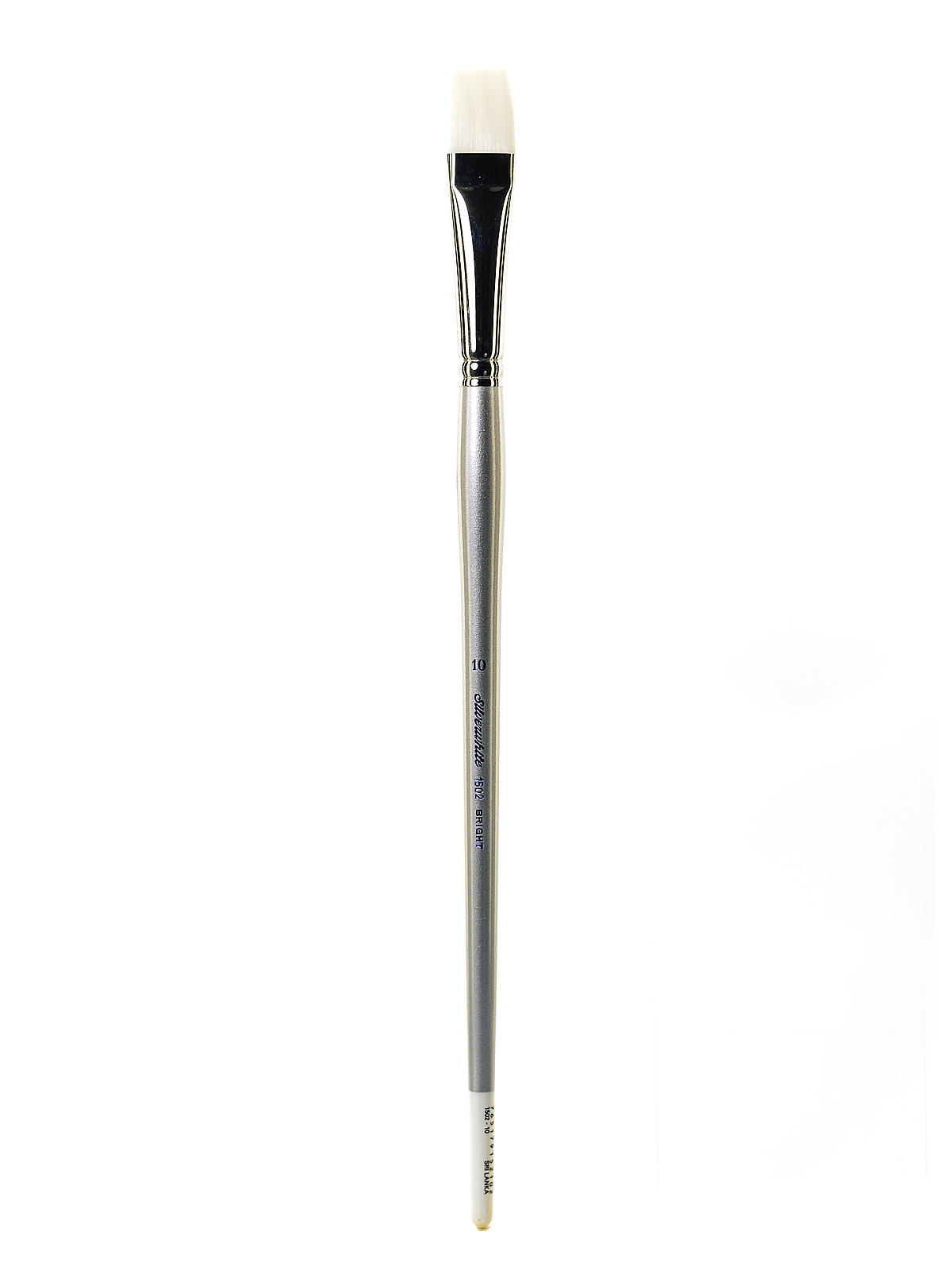 Silverwhite Series Synthetic Brushes Long Handle 10 bright