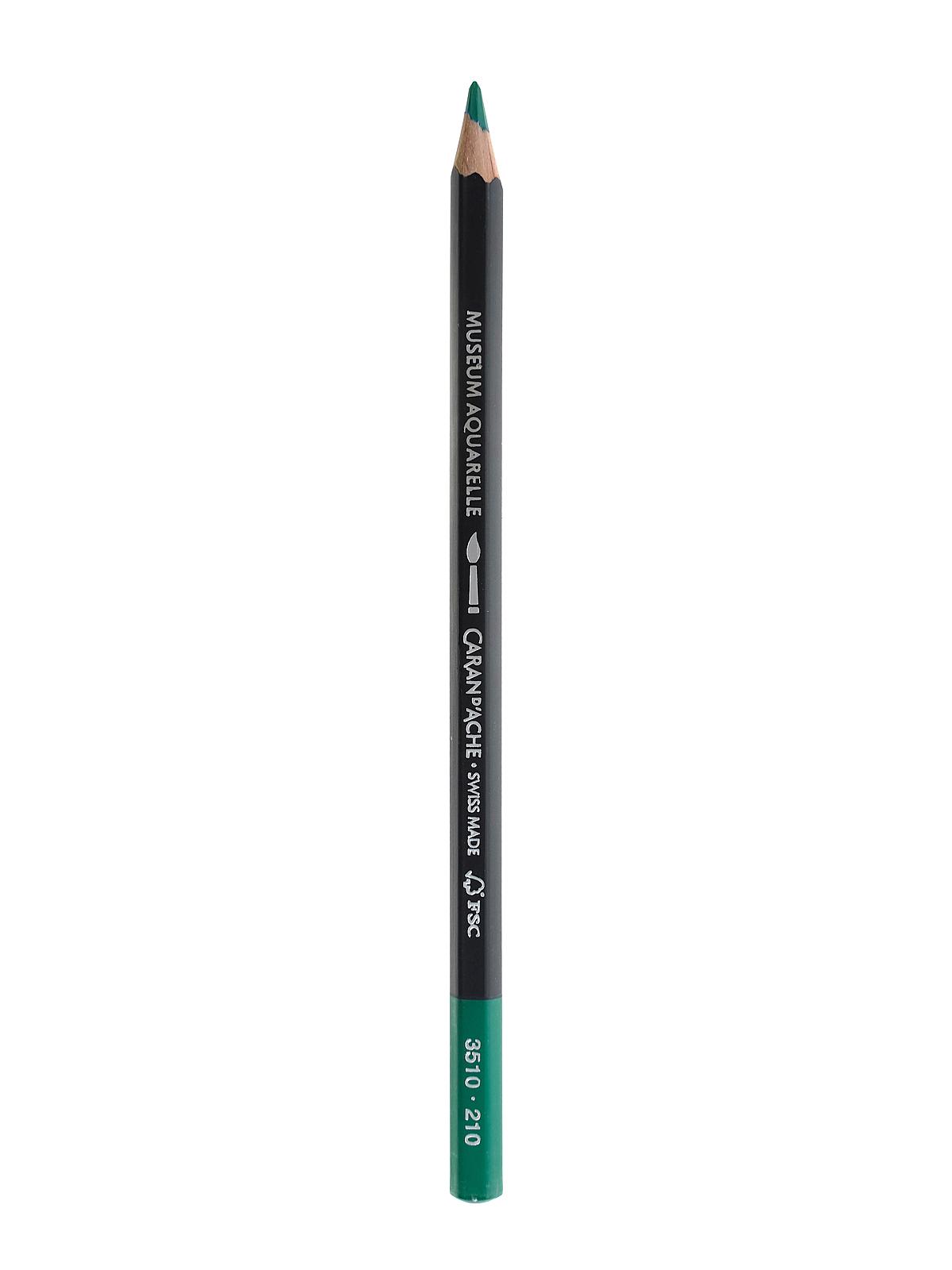 Museum Aquarelle Colored Pencils emerald green 210