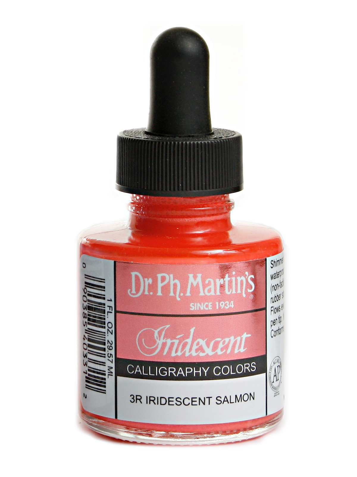 Iridescent Calligraphy Colors 1 Oz. Salmon