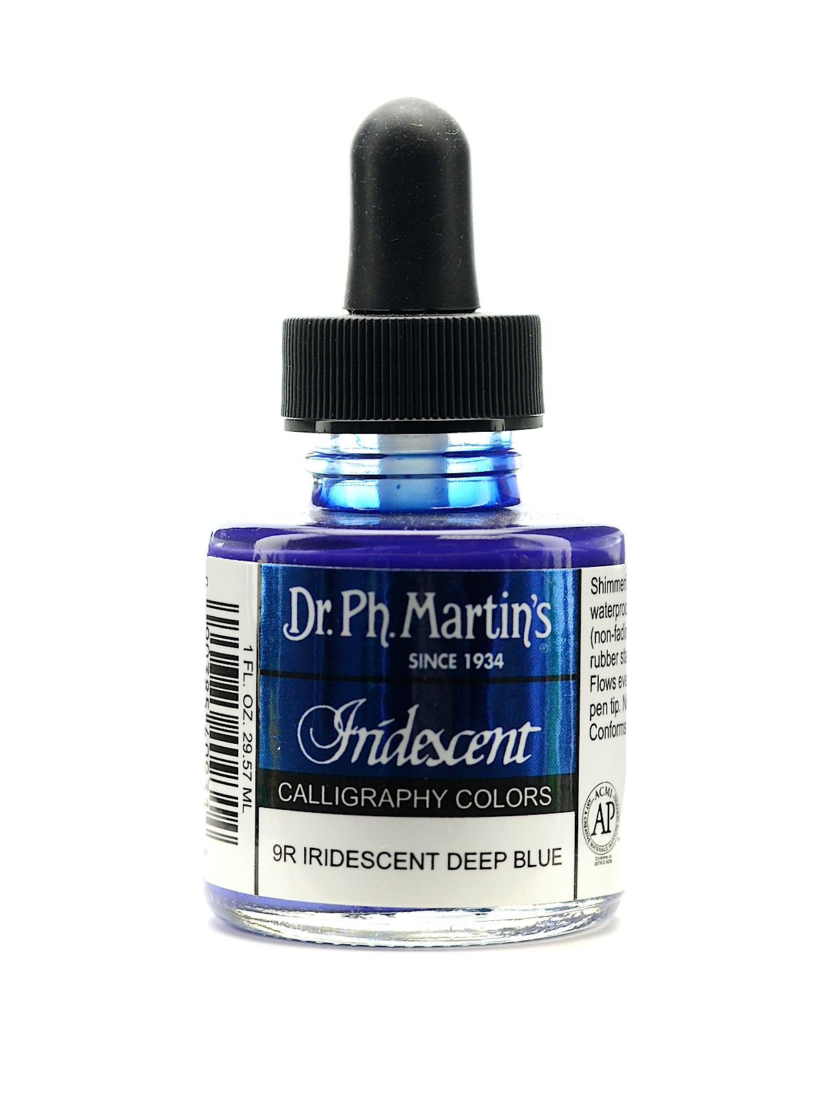 Iridescent Calligraphy Colors 1 oz. deep blue