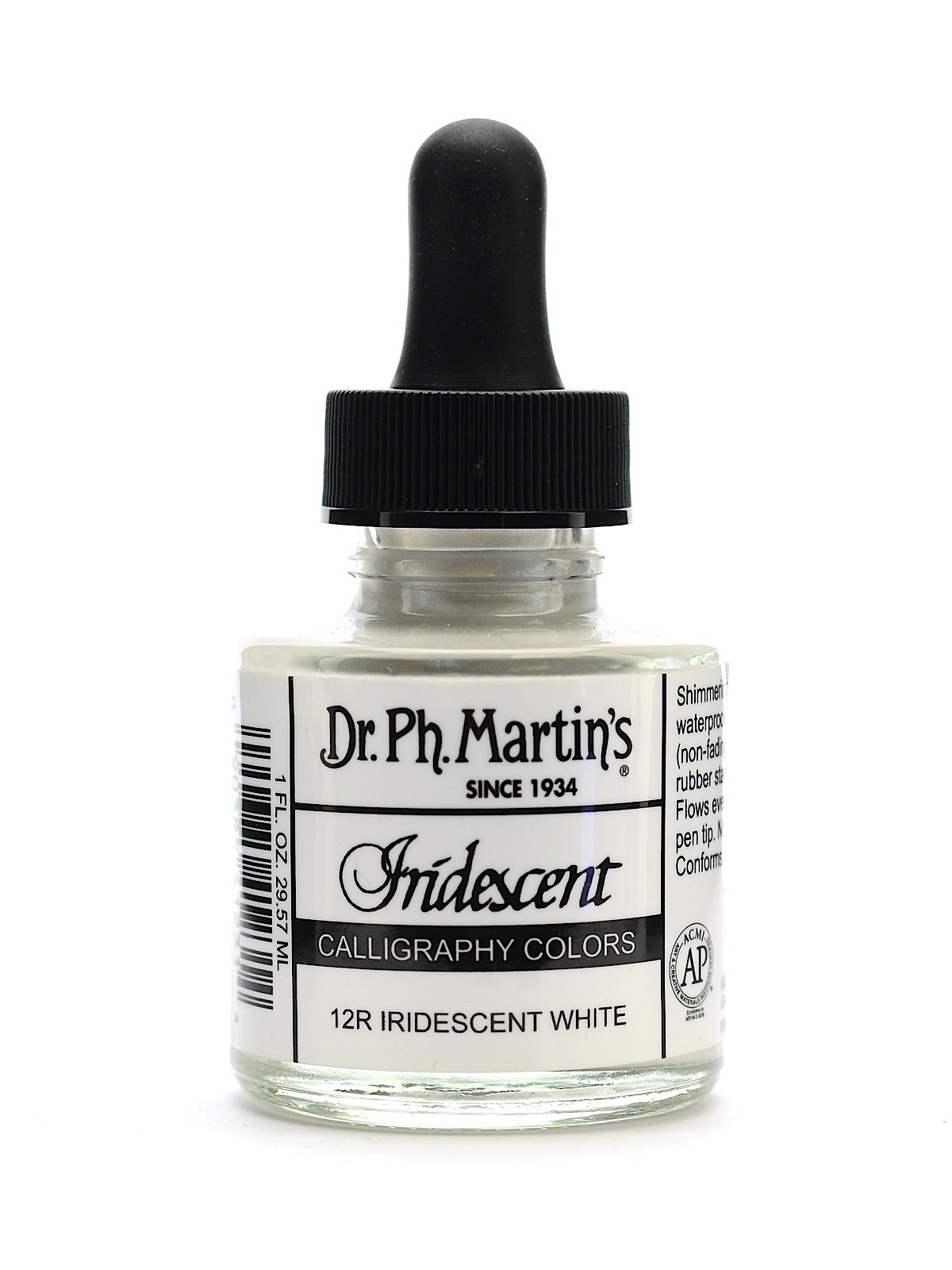 Iridescent Calligraphy Colors 1 oz. white