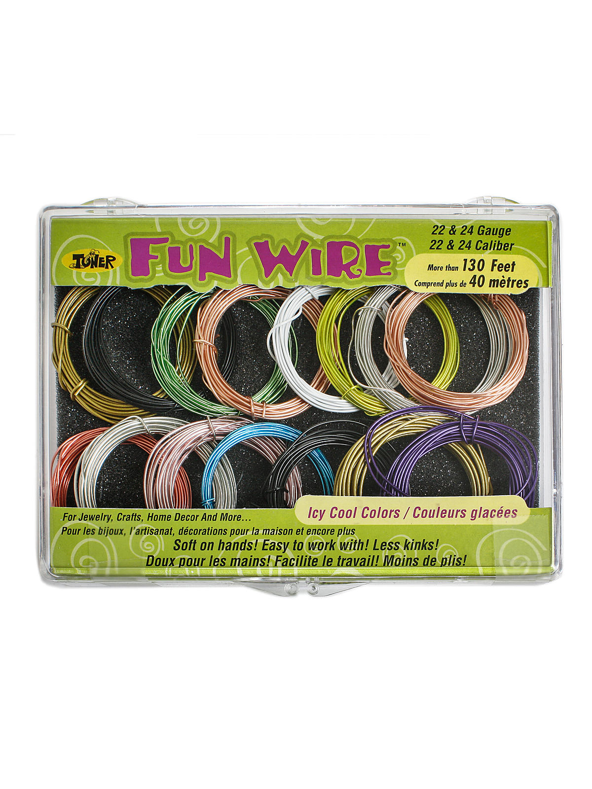 Fun Wire Assortments Icy 22 & 24 Gauge