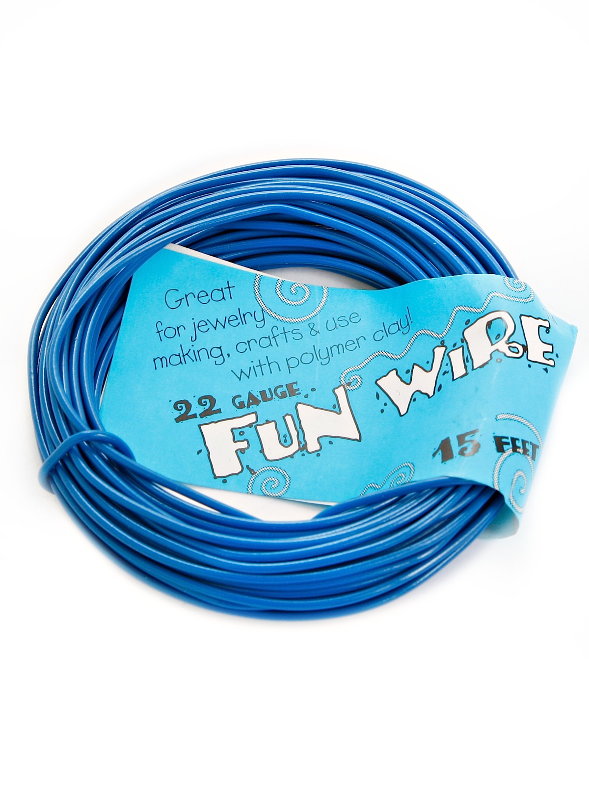 Fun Wire 22 gauge blueberry 15 ft.