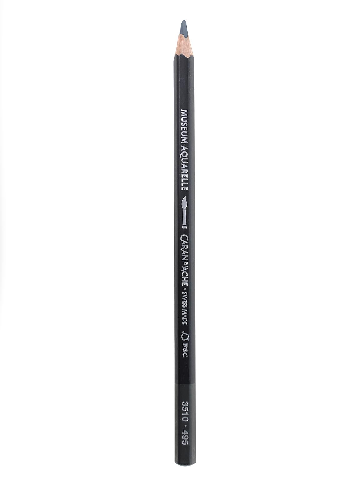 Museum Aquarelle Colored Pencils slate grey 495