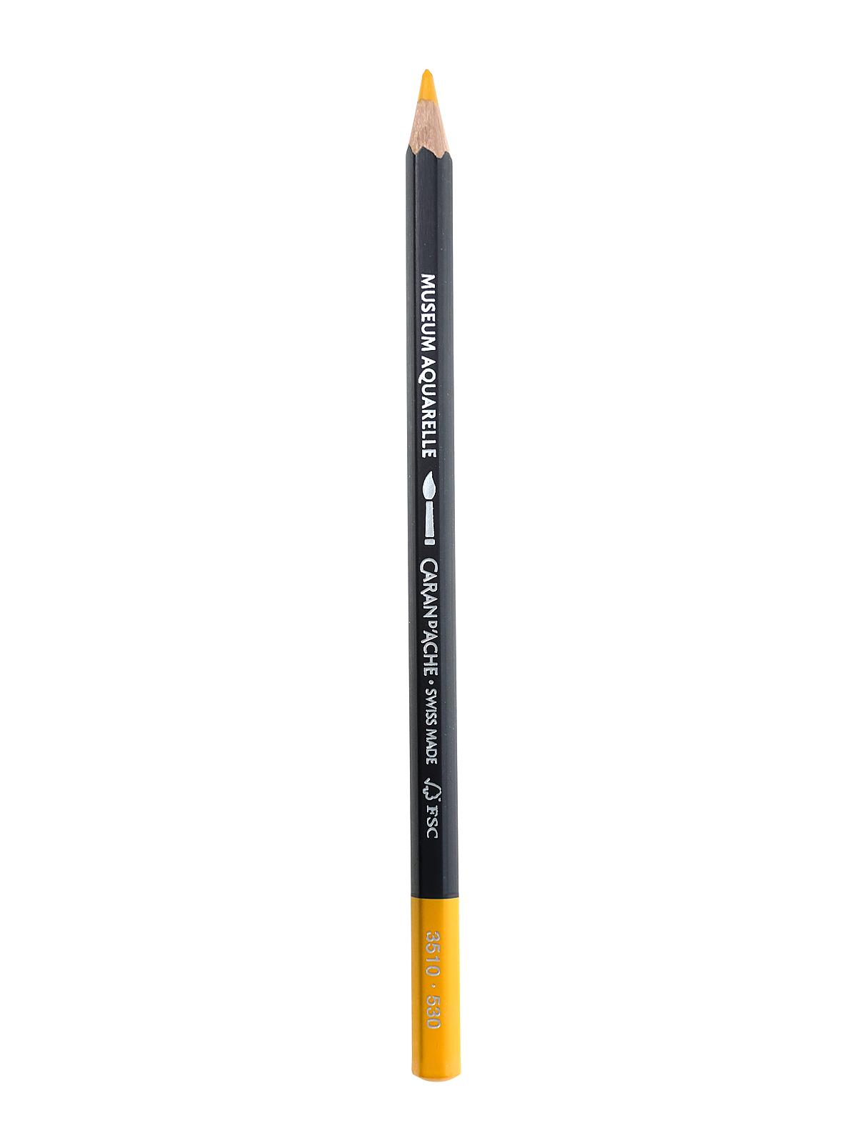 Museum Aquarelle Colored Pencils gold cadmium yellow 530