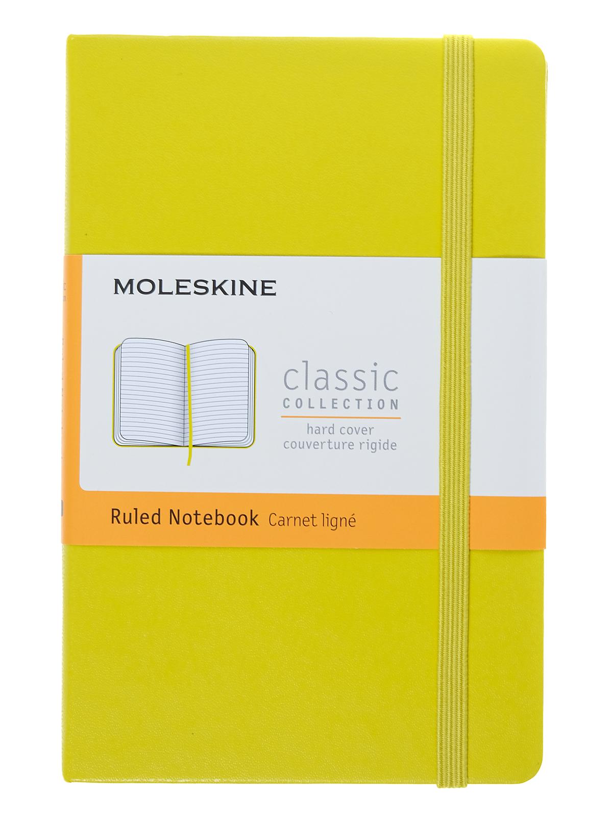Classic Hard Cover Notebooks dandelion yellow 3 1 2 in. x 5 1 2 in. 192 pages, lined