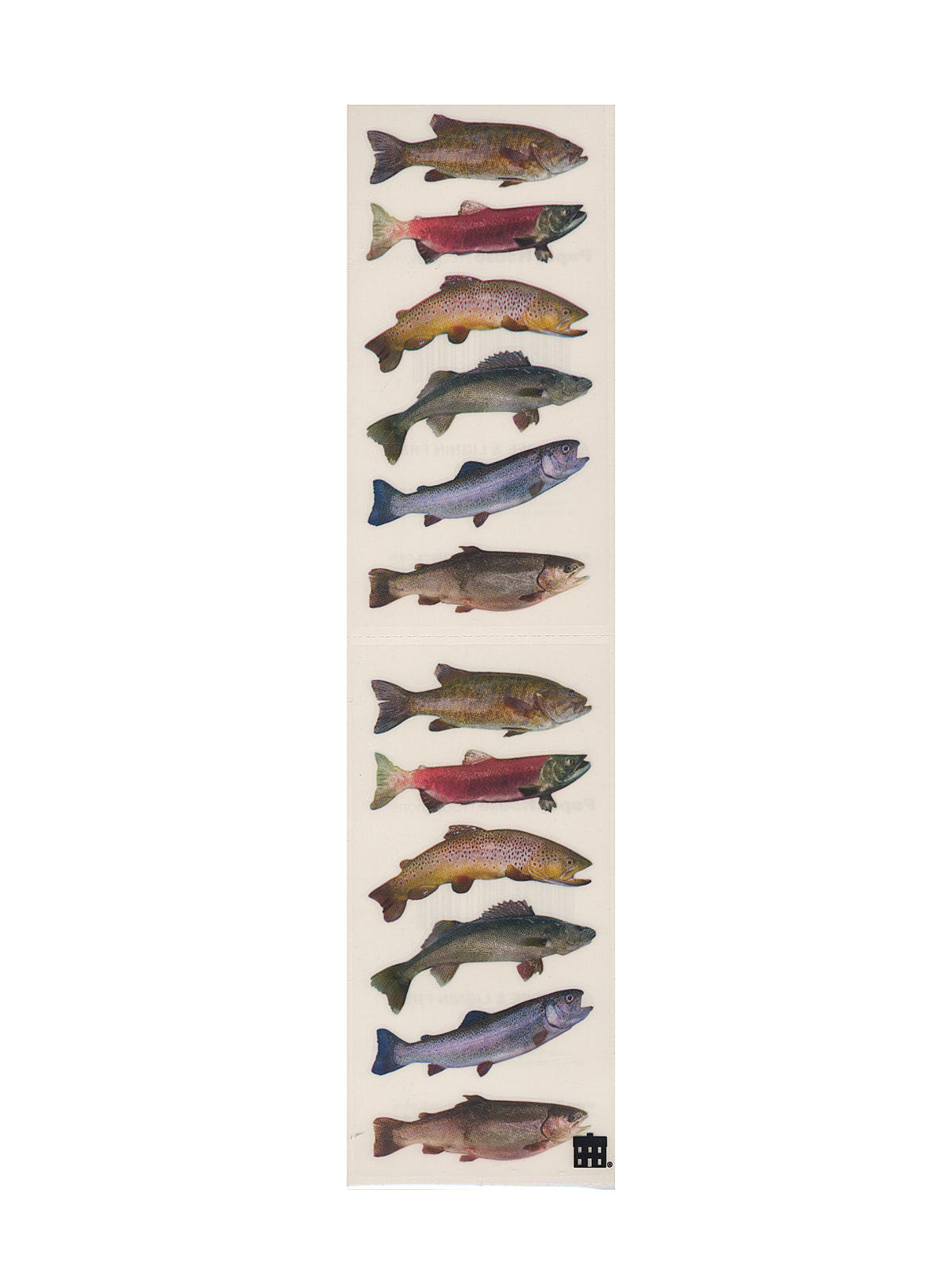 Sticky Pix Stickers Freshwater Fish