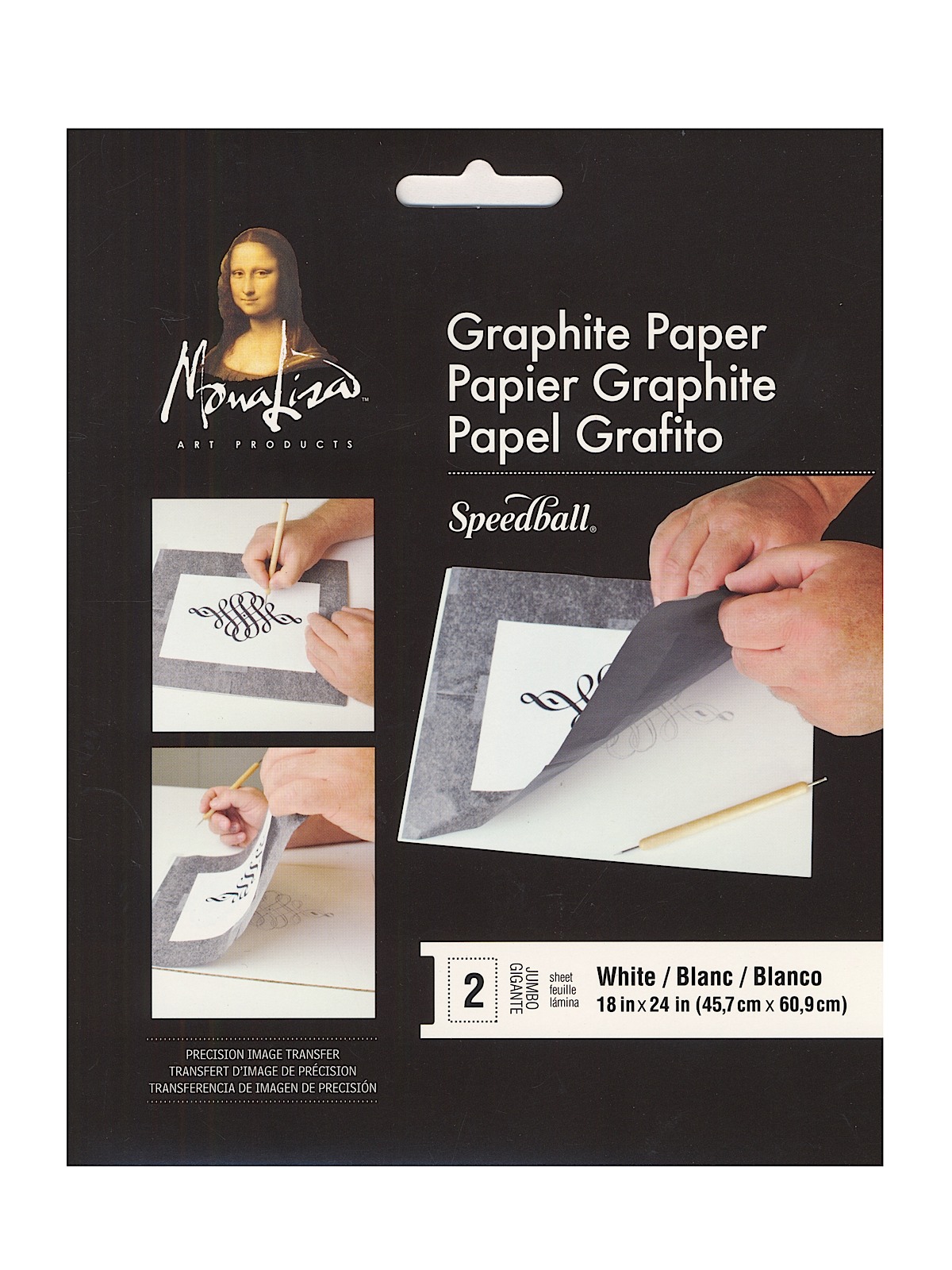Graphite Paper white