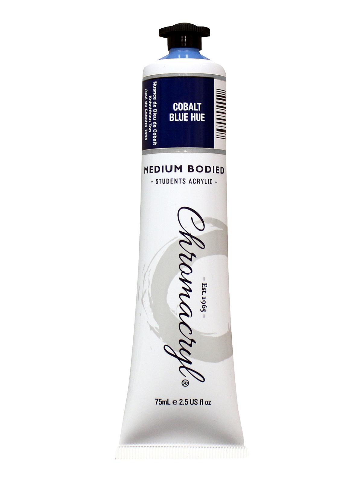 Chromacryl Students' Acrylic Paints cobalt blue 75 ml