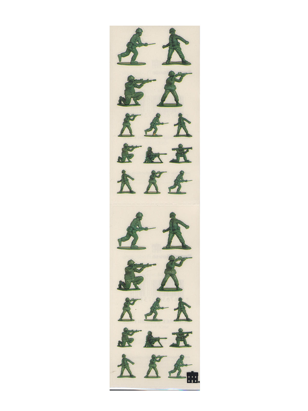 Sticky Pix Stickers army men