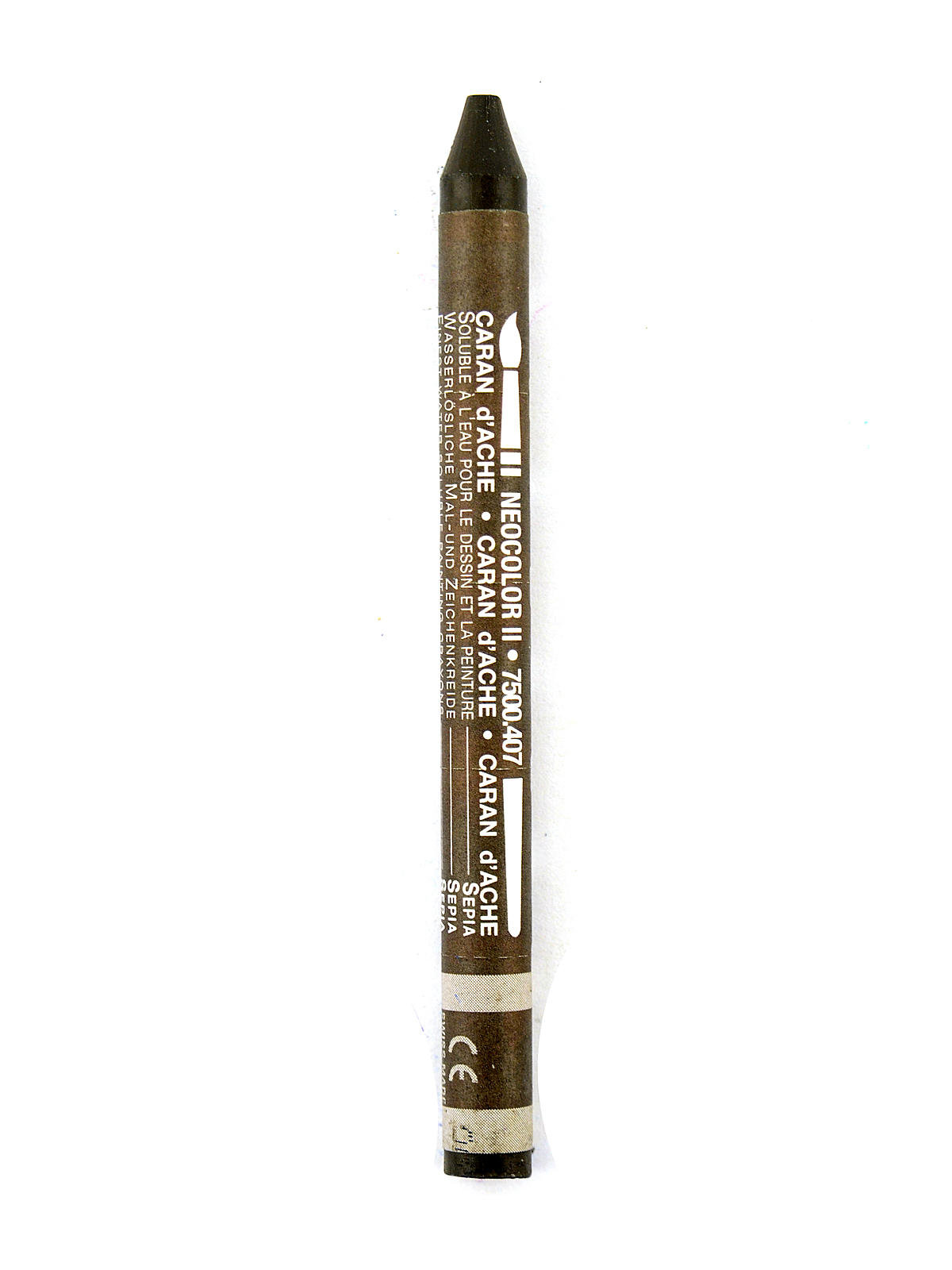 Neocolor II Aquarelle Water Soluble Wax Pastels sepia