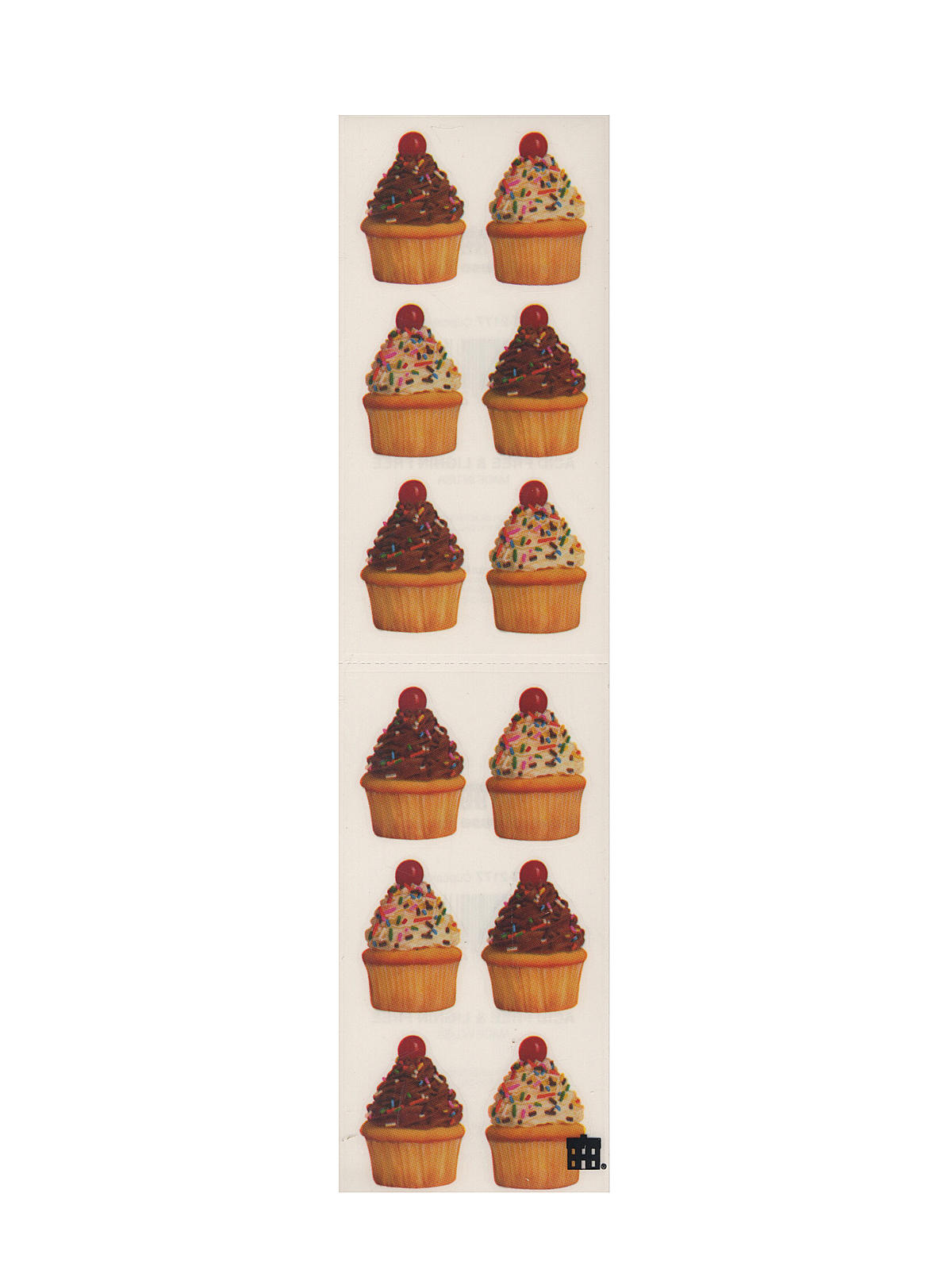 Sticky Pix Stickers Cupcakes