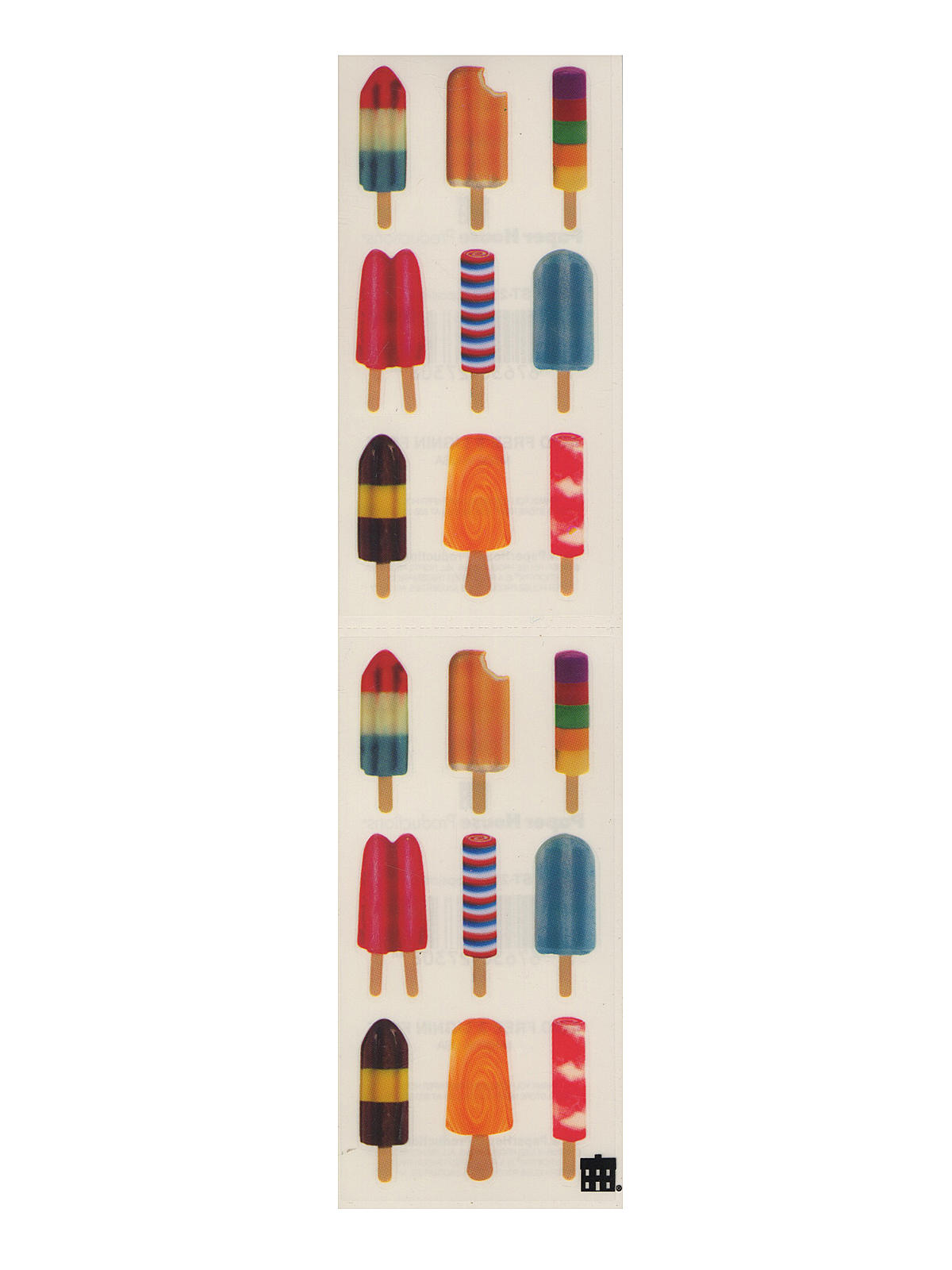 Sticky Pix Stickers Popsicles