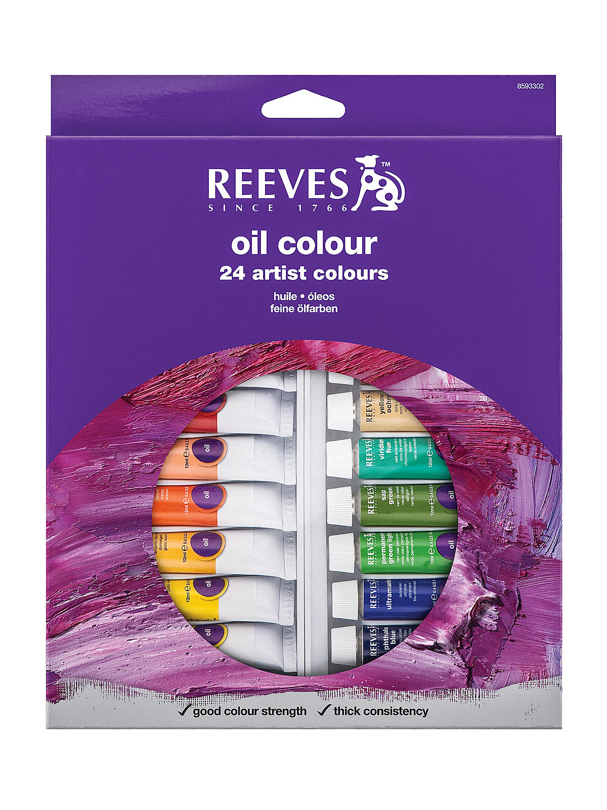 Fine Oil Colours Sets Set Of 24