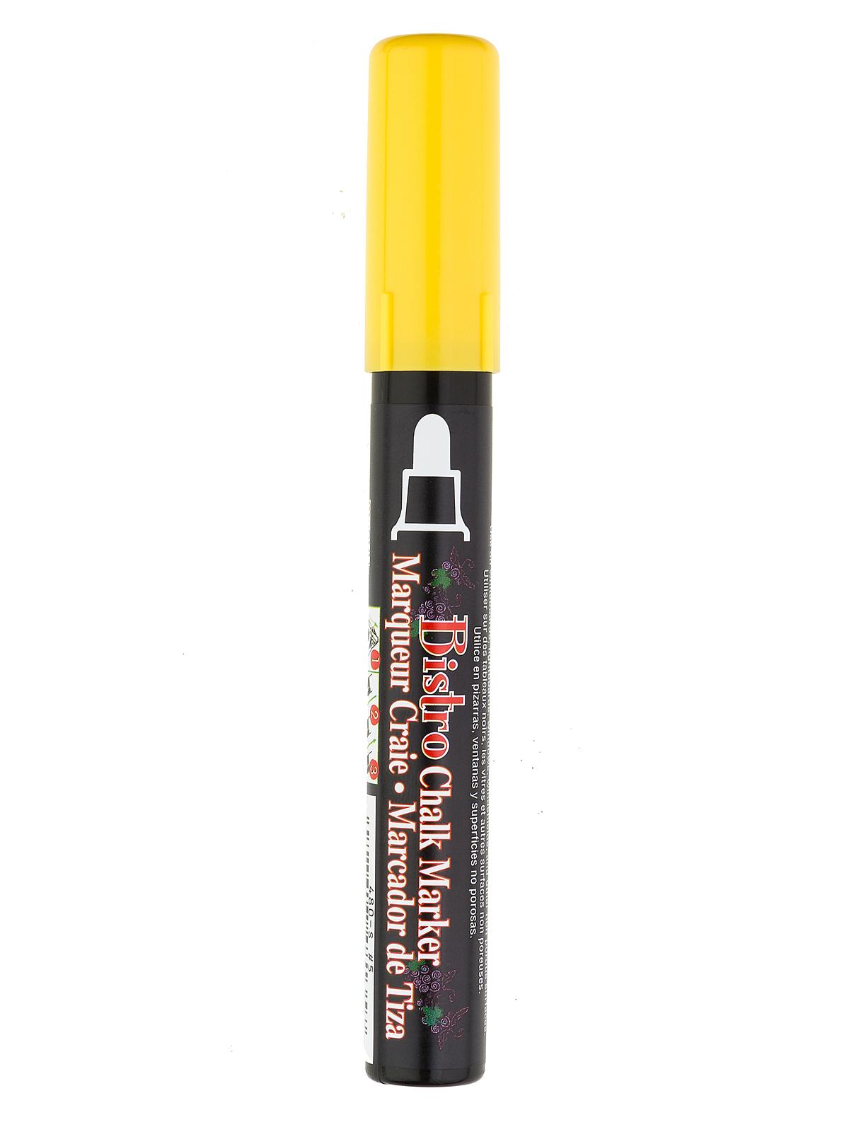 Bistro Chalk Markers yellow broad point