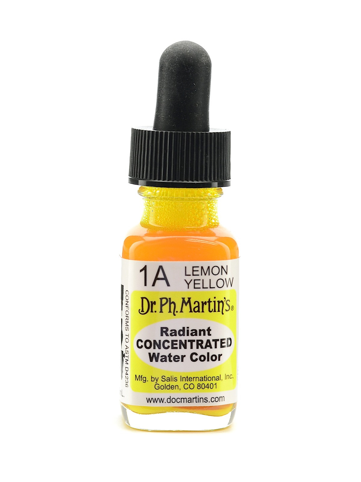 Radiant Concentrated Watercolors Lemon Yellow 1 2 Oz.