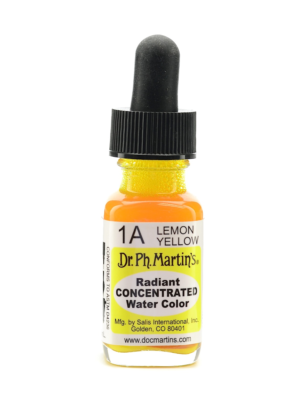 Radiant Concentrated Watercolors lemon yellow 1 2 oz.