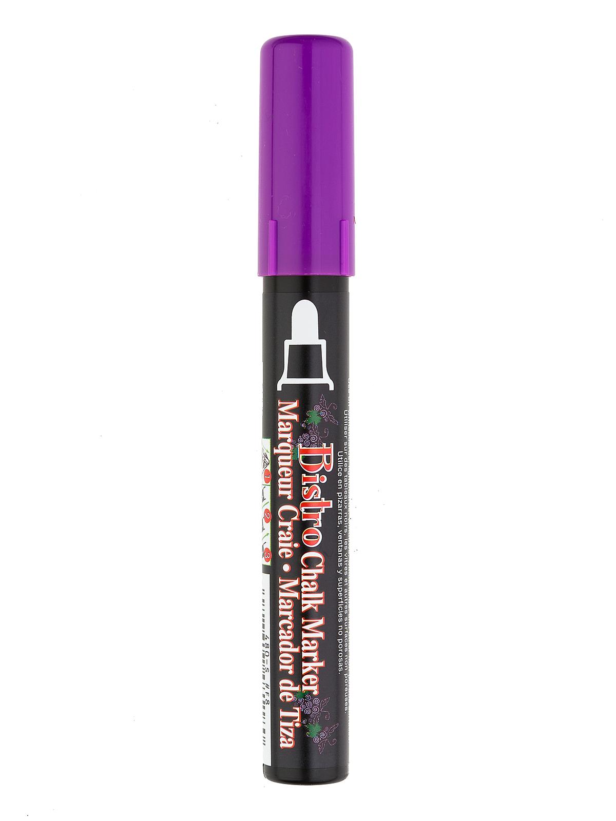 Bistro Chalk Markers fluorescent violet broad point